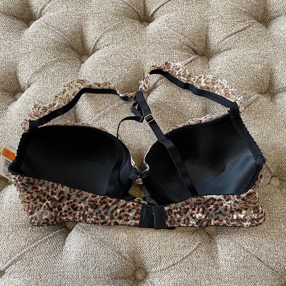 ‎Sam Edelman Adjustable Cheetah Print Bra - Picture 9 of 10